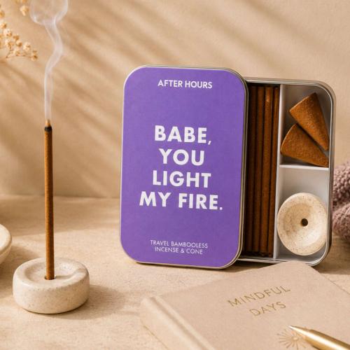 After Hours Incense Gift Set - Babe, You Light My Fire