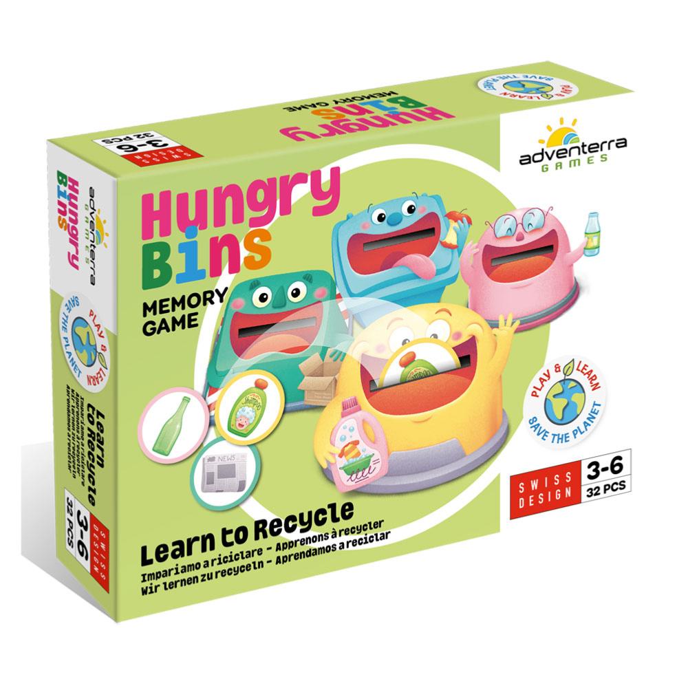 Hungry Bins Game for ages 36 years