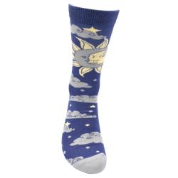 Bamboo Socks Sun Moon Clouds Shoe Size UK 7-11 Mens Fair Trade Eco