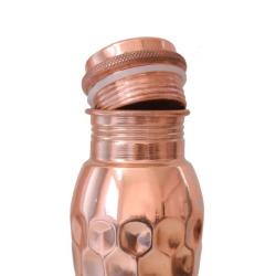 Copper water bottle, diamond look , 600ml