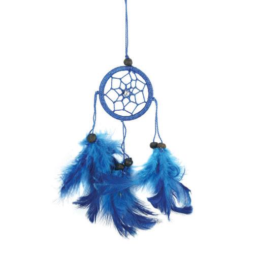 Dreamcatcher blue 6cm diameter