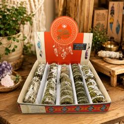 Native Soul Holy Smoke Sage Display Unit With 10 pcs
