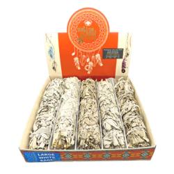 Native Soul Large White Sage Display Unit With 5 pcs
