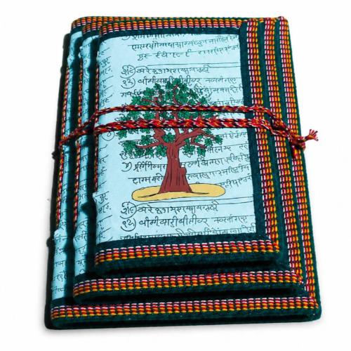 Handmade Tree of Life Notebooks Set of 3