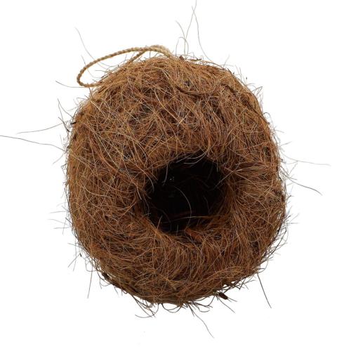 Bird house, coconut fibre