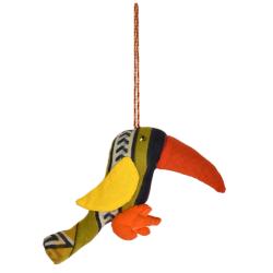 Hanging decoration, Toucan, assorted colours