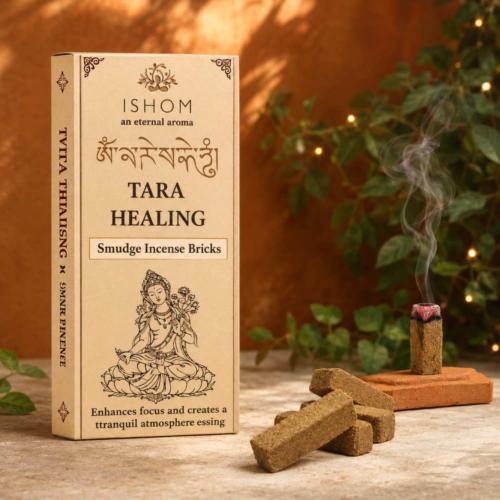 ISHOM Tara Healing Smudge Incense Bricks