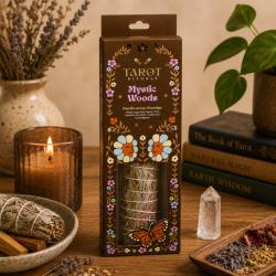 White Sage Smudge Bundle Tarot Rituals - Mystic Woods