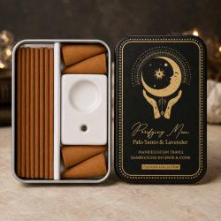 Incense Gift Set Esoteric Moon - Palo Santo & Lavender