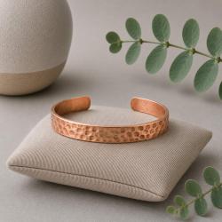Copper Bracelet / Bangle Hammered
