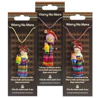 Worry doll necklace, single