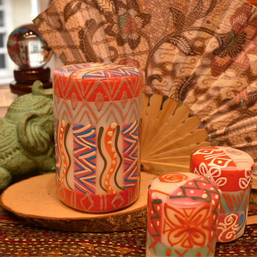 Painted Candles