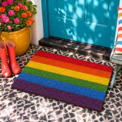 Doormat / Rug Coconut Coir Rainbow 60 x 40cm