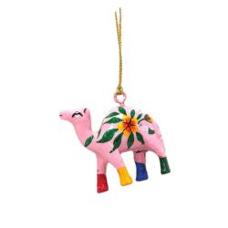 Hanging Christmas Decoration, Wooden Camel