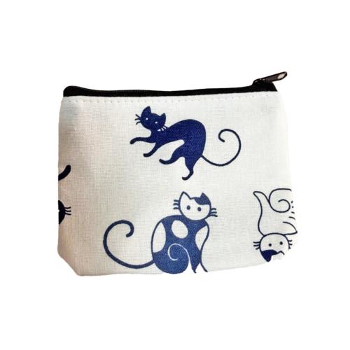 Set of 36 Purses Cotton Cats 13 x 10cm