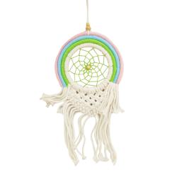 Dreamcatcher Purple Turquoise Green 13cm diameter