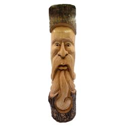 Green Man jempinis wood carving 50cm