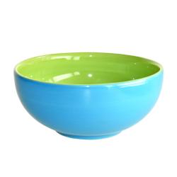 Blue and Green hand-painted bowl, 10 cm