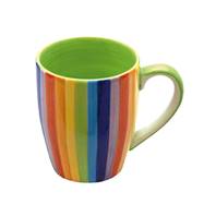 Rainbow Stripes Mug