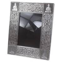 Aluminium photo frame, Buddha, 5x7" photo