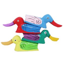 Duck Wood Bright Colours Assorted, 1 supplied