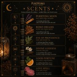 Set of 6 Aroma Oil Bottles Esoteric in Box