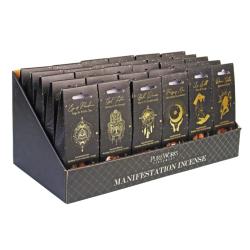 Set of 24 x Back-Flow Incense Cones Esoteric in Display Box