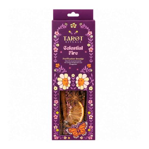 White Sage Smudge Bundle Tarot Rituals - Celestial Fire