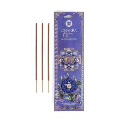 Incense with Burner Chakra Mantra Ajna - Third Eye 