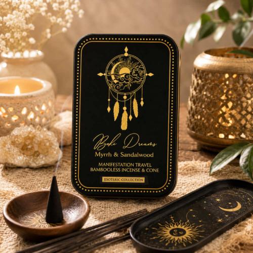 Incense Gift Set Esoteric Boho Dreams - Myrrh & Sandalwood