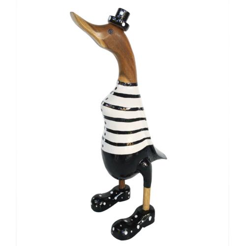 Duck Stripes and Spots Bamboo Root 36cm
