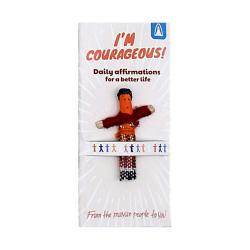 Worry doll, affirmation I'm courageous