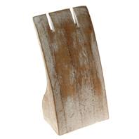 Earring holder, whitewash, 10cm