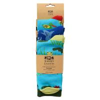 3 pairs of bamboo socks, ducks sharks frogs, Shoe size: UK 7-11, Euro 41-47