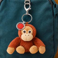Bag Charm Orangutan - Recycled Plastic