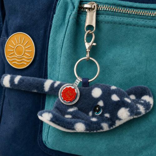 Bag Charm Ray - Recycled Plastic