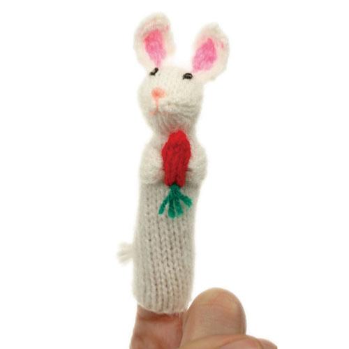 Finger puppet rabbit