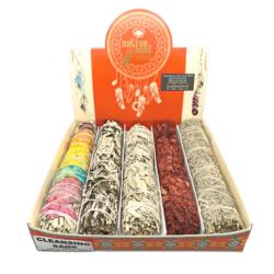 Native Soul Cleansing Sage Display Unit With 5 pcs