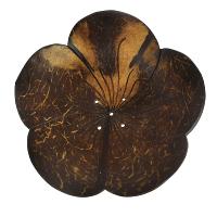 Coconut incense holder flower