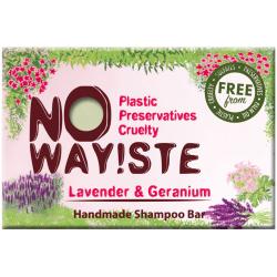 NO WAY!STE solid shampoo bar, Lavender & Geranium