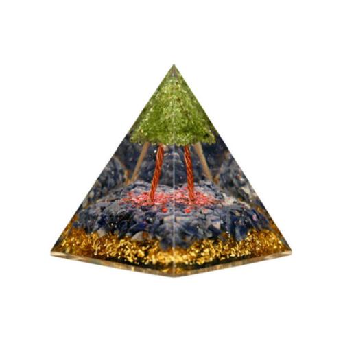Orgone Pyramid Sodalite 7cm