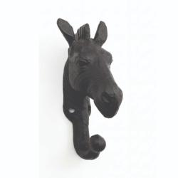 Coat Hook Metal Horse