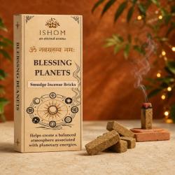 ISHOM Blessing Planets Smudge Incense Bricks