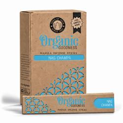 Incense, Organic Goodness, (box of 12) nagchampa