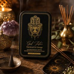 Incense Gift Set Esoteric Good Fortune - Patchouli & Orange