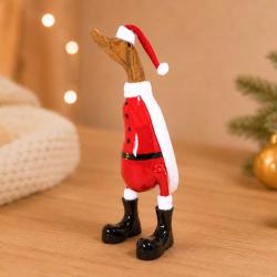 Duck Santa Penguin Bamboo Root 35cm