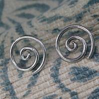 Ear studs, spiral