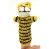 Finger puppet tiger