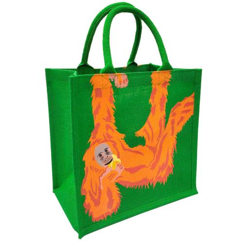 Jute bag - orangutan