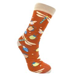 Bamboo Socks Dragonfiles Beetles Shoe Size UK 7-11 Mens